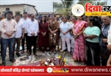 ओमकार नगर ते नाईक नगर रस्ता बांधणी कामाचे उत्साहात भूमीपूजन; प्रभाग क्रमांक २८ मधील विकासकामाला गती