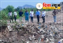 दिवा शहरात नालेसफाईत हलगर्जीपणा; नगरसेविका अर्चना पाटील यांच्याकडून नाले सफाईची पाहणी